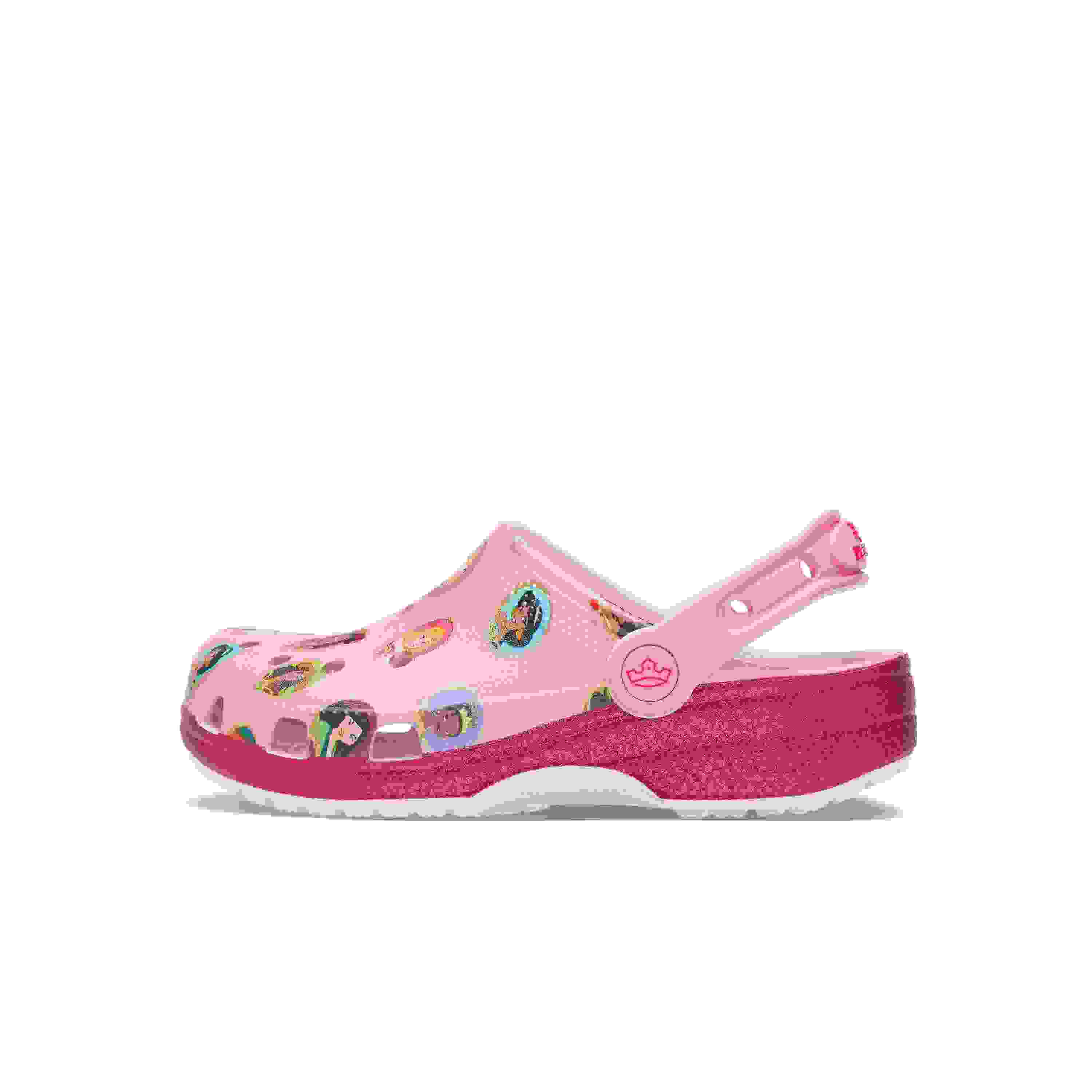 Crocs Classic Disney Princess Preschool Girls' "Pink" Clog